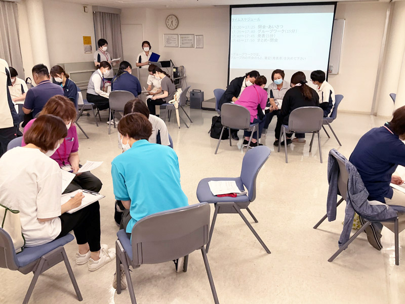 認知症研修の様子