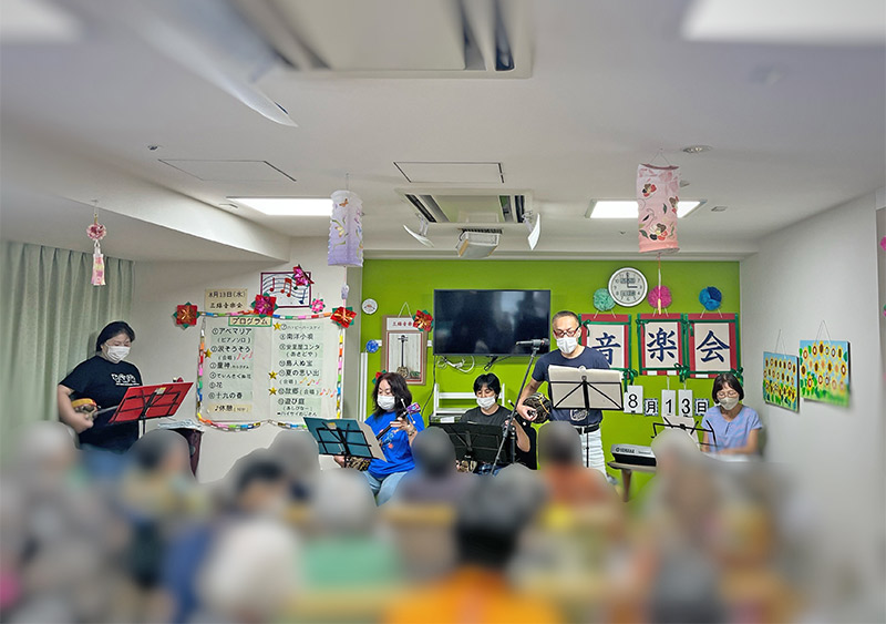 音楽会の様子